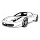 thumbnail image 1 of Decomural Ferrari Sports Car Transport WS-41207, 1 of 2