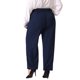 thumbnail image 3 of Agnes Orinda Pantalones Casuales de Negocios Rectos de Talla Grande para Mujer con Bolsillo 1X Azul Marino, 3 of 6