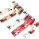 thumbnail image 1 of 5 cintas navideñas con forma de árbol de Navidad, muñeco de nieve, camión, con alambre para decoración navideña., 1 of 5