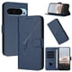 thumbnail image 1 of Funda Cartera Fibra de Carbono para Google Pixel 9 con Soporte y Cierre Magnético Azul, 1 of 6