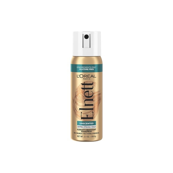 Laca Para El Cabello Loreal Paris Elnett Satin Fijación Extra Fuerte 65 Ml