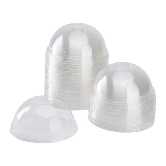 Tapas Cúpula Karat C-KDL626U PET 98mm para Vasos 12-24oz (1000 piezas)