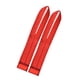 thumbnail image 5 of 2 Correas Para Levantamiento De Pesas, Muñequeras Para Gimnasio En Casa, Ejercicio Físico, Color Rojo, 5 of 5