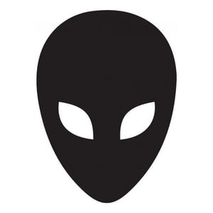 Rienda Libre Graphics - Decomural Alien Head Space Pack Ws-33162