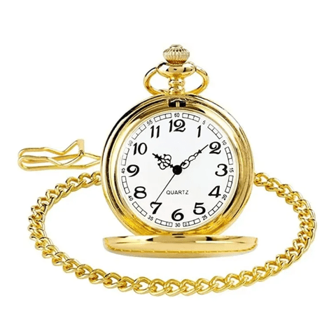 Reloj De Bolsillo Belug Con Colgante Para Peaky Blinders Trajes Dorado