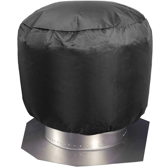 Cubierta De Ventilación De Tina Tela Oxford 420d Negra 50 Cm X 50 Cm