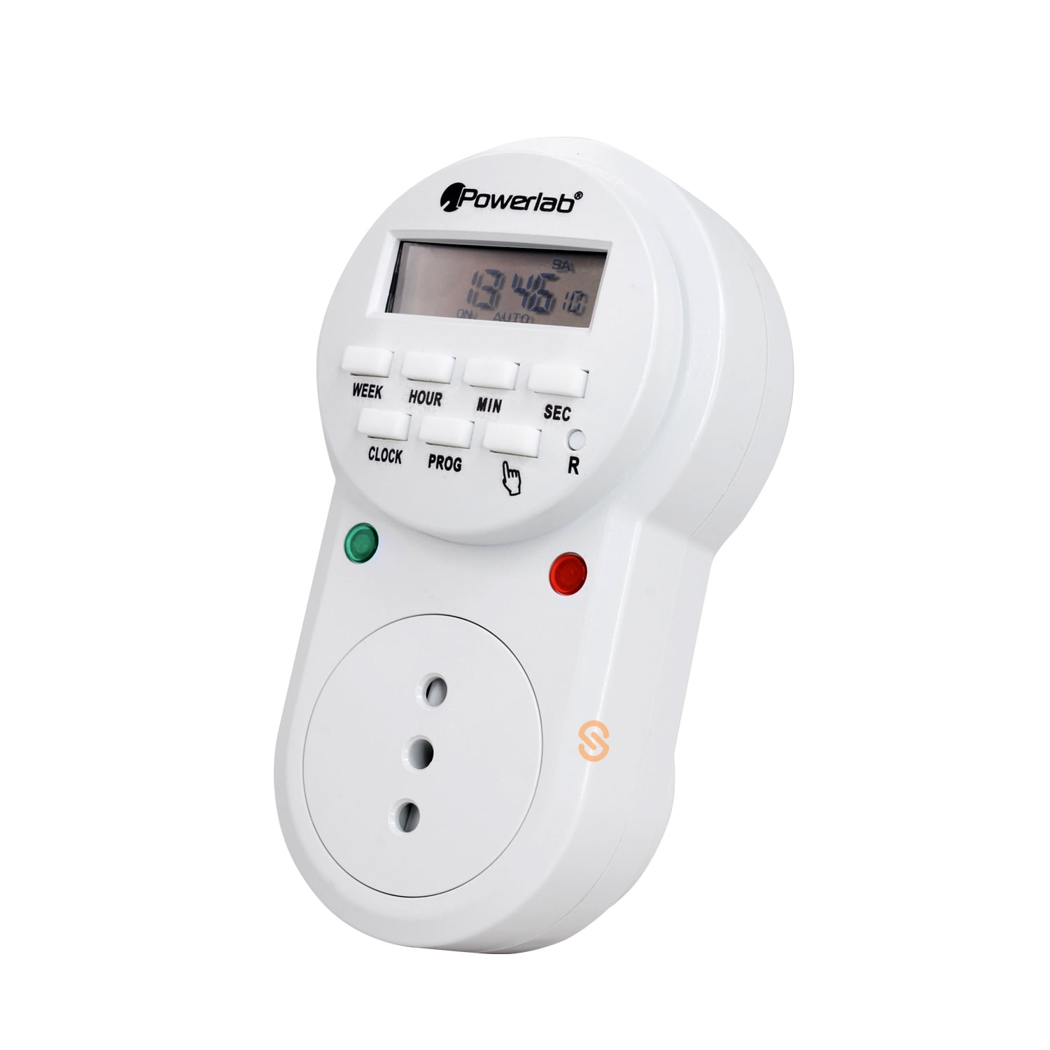 Powerlab - Timer Temporizador Digital 24/7 2000w - Shopyclick