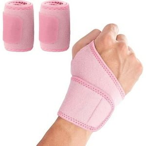 Veat00L - 2Pcs Muñequera, Muñequera Para El Pulgar, Muñequera, Alivio Para La Muñeca, Alivio Para El Dolor, Alivio Para La Artritis, Adecuada Para Hombres Y Mujeres, Yoga Fitness Levantamiento De Plancha