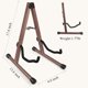 thumbnail image 4 of Soporte plegable tipo A DIDA para guitarra y violonchelo, nogal negro americano, 4 of 8