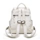 thumbnail image 2 of Women's Backpack Lady Bag Fashion Aesthetic Backpacks Cute Small Backpack Leather Bag White Bag Casual Anti-Theft Backpack, 2 of 3