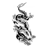 Rienda Libre Graphics - Decomural Chinese Dragon Animals Fantasy Ws-15882