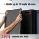 thumbnail image 5 of Soporte de pared para colgar colchonetas de ejercicio SPRI, color negro, 5 of 7