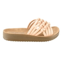 Sandalia New Walk Trenzada Rosa