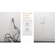 thumbnail image 3 of Outlet Concealer Sleek Socket Original, ultrafino, con kit de cable, 3 of 7