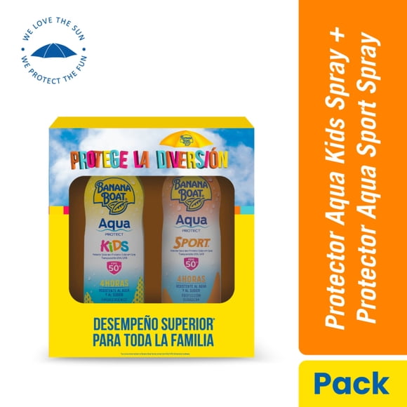 Protector solar Banana Boat sport + kids, 340 g
