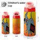 thumbnail image 2 of FixedBotella de Agua con Tapa Pop Top de Un Toque, Acero Inoxidable, a Prueba de Fugas, para Deportes, Botella Infantil rosa 12 oz, 2 of 6