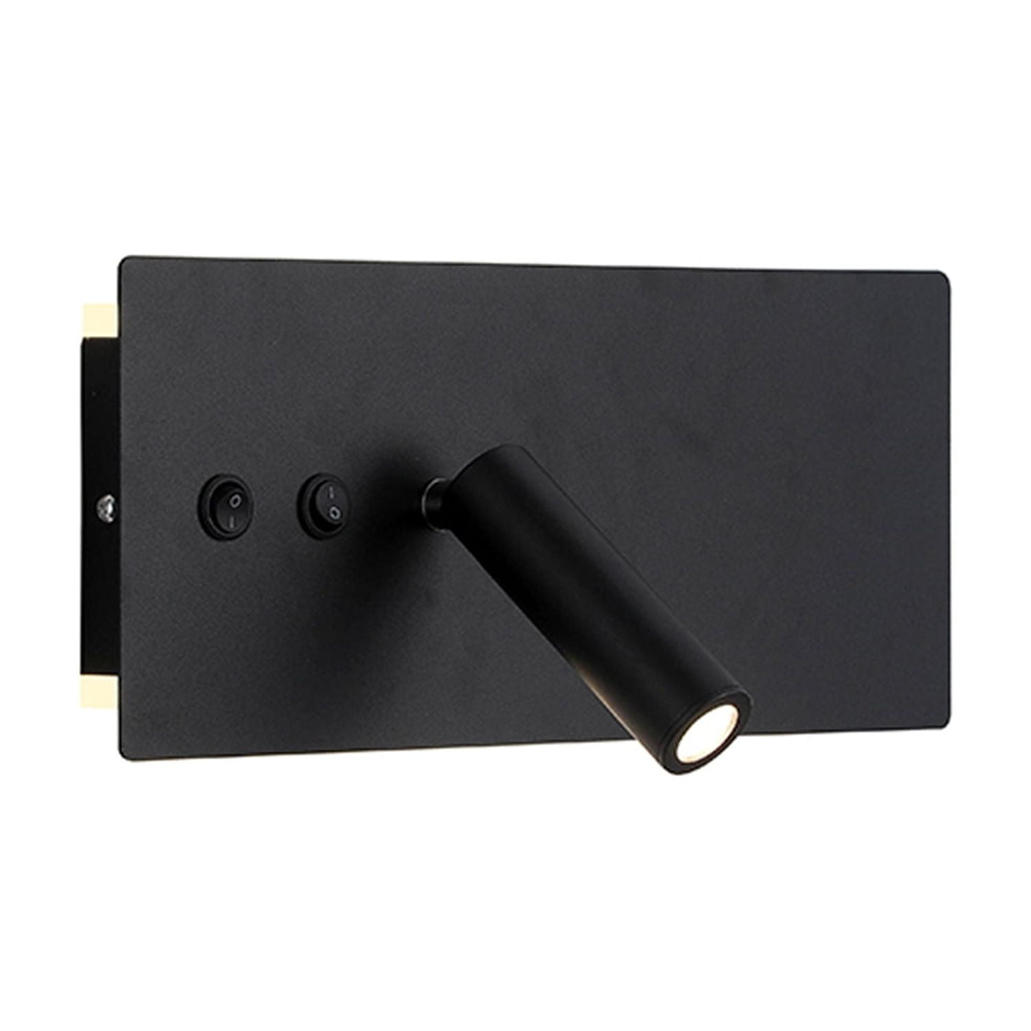 Hb Led - Apliqué Led Lector Line 3w+10w Negro - Luz Cálida