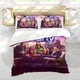 thumbnail image 5 of iCarly Conjunto de sábanas temático, trío de piezas, cómodo y amigable con la piel, diseño único, regalo de decoración para el hogar para familiares, amigos y fans, 90 cm * 190 cm, 5 of 6