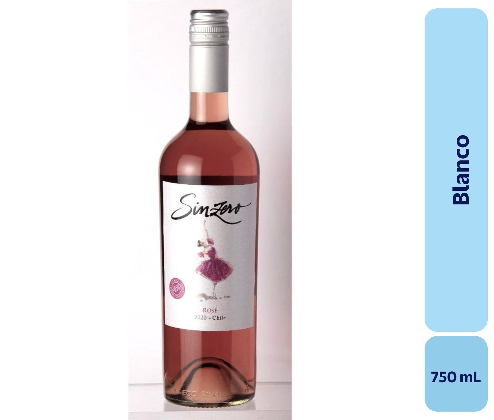 Vino Blanco Botella 750 mL Sinzero