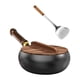 thumbnail image 5 of Sartén Wok De Hierro Con Tapa Y Espátula, Wok Chino Para Camping, Cocina Y Restaurante., 5 of 5