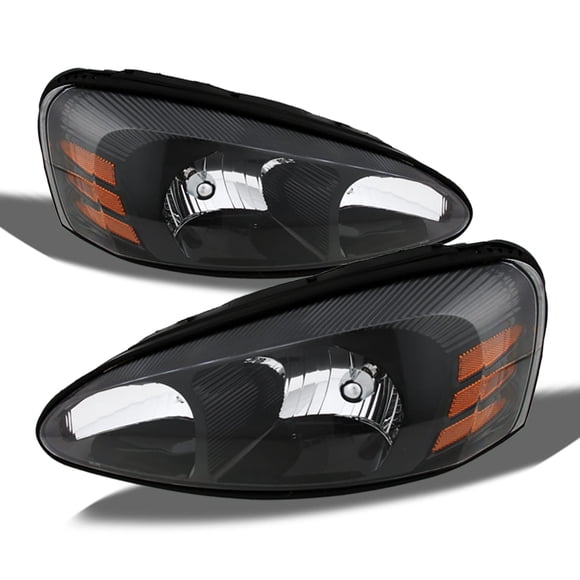 Faros AKKON para Pontiac Grand Prix 2004‑2008, negro, par