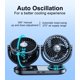 thumbnail image 3 of Ventilador para Auto DICMKY Doble Cabezal Oscilante 12V/24V, 3 of 8