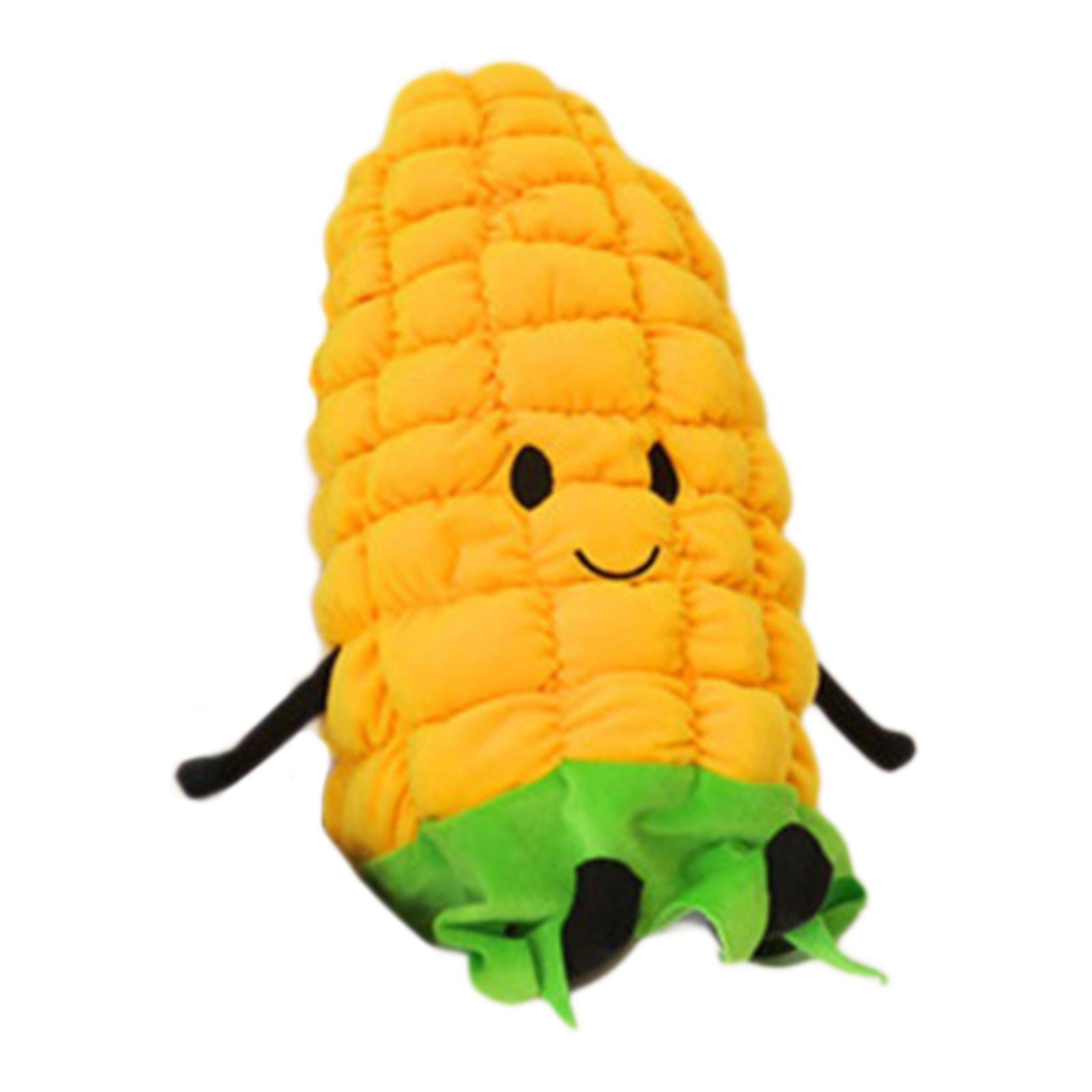 Magideal - Peluche De Maíz Relleno, Almohada De Fruta, Decoración De Habitación Infantil, Muñeco De Maíz, Almohada, Juguete De Peluche Para Niños, Niñas, Adultos
