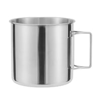 Ioensy - Taza Térmica Para Acampar, Tetera, Taza Para Beber, Para Barbacoa, Cocinar, Viajar, 600Ml