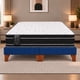 thumbnail image 1 of Base de Cama Super King + Colchon Mery Desing 2 Pilow - Azul, 1 of 5