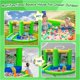 thumbnail image 4 of Bounce House FBSPORT inflable para niños con tobogán y piscina de bolas, 4 of 8