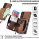 thumbnail image 2 of Funda Tipo Cartera con Correa Cruzada para Samsung Galaxy S21 FE Protección Contra Golpes Marrón, 2 of 5