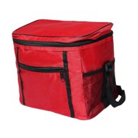 Ioensy - Bolsa Térmica Aislante Para Pastel Reutilizable, Bolsa Aislante Para Catering, Oficina, Exterior, Color Rojo
