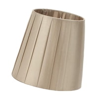 Ioensy - Pantalla De Lámpara De Mesa Con Clip En Pantalla, Tela Decorativa Moderna Nórdica, Pantalla Con Clip En Champán