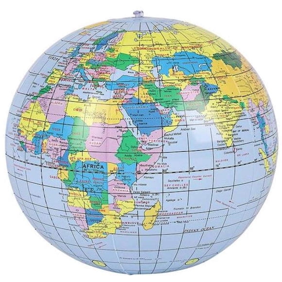 Globo Terráqueo Inflable Rhode Island Novelty de 41 cm
