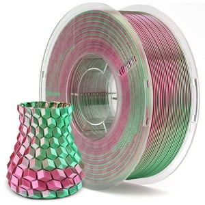 Filamento Para Impresora 3D Elegoo Silk Pla, 1,75 Mm, Doble Color, 1 Kg
