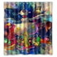thumbnail image 1 of Cortina de ducha Summer Wars, juego de cortinas de baño con ganchos, tamaño 66 x 72 pulgadas, 1 of 3