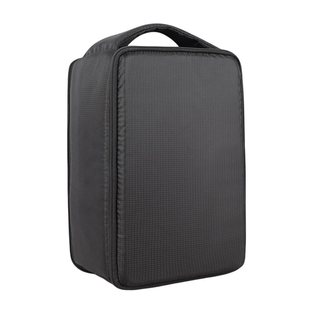 Bolsa de cámara Poliéster para fotógrafos, organizador de los accesorios de la cámara, accesorios de la cámara: regalos de la bolsa de almacenamiento Negro