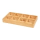 thumbnail image 2 of Caja De Almacenamiento De Madera Dividida, Bandeja Con Compartimentos Versátiles Para Joyería, Artesanías, Madera, 2 of 5