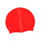 thumbnail image 5 of Gorro De Natación De Color Puro Gorro De Natación De Silicona Para Deportes Acuáticos Navegación Pelo Largo Rojo, 5 of 5