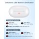 thumbnail image 4 of Cargador para auriculares XCZNAGS 700 mAh Bluetooth blanco, 4 of 8