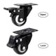 thumbnail image 4 of Juego de 4 ruedas Caster Wheels ASHGOOB de alta resistencia con freno de 2 pulgadas, 4 of 7