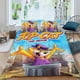 thumbnail image 2 of Don Gato Conjunto de sábanas temático, trío de piezas, cómodo y amigable con la piel, diseño único, regalo de decoración para el hogar para familiares, amigos y fans,140cm *210cm, 2 of 6