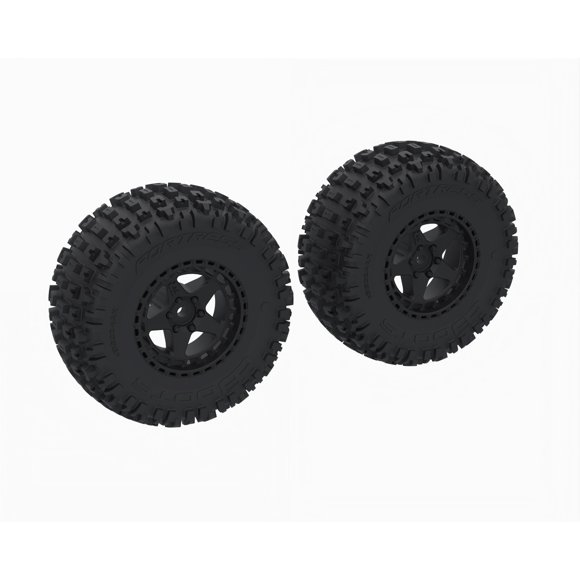 Rueda ARRMA DBOOTS 'Fortress SC' 2 piezas negro