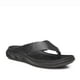 thumbnail image 2 of SANDALIAS OJOTAS PEGADA DE CUERO NEGRAS (HOMBRE) | 134103-05 - Talla 41, 2 of 7