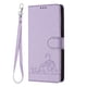 thumbnail image 2 of Funda tipo cartera FOXDOCK para Samsung Galaxy S23 Plus con soporte, ranuras, RFID, diseño de gato, 2 of 5