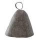 thumbnail image 4 of Sombrero de baño ruso, sombrero de Sauna de fieltro, protección para la cabeza, sombrero de fieltro para sala de vapor, para baño, ducha, baño, Unisex Gris, 4 of 5