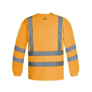 T-World - Polera Dry Fit M/L Hombre Naranjo