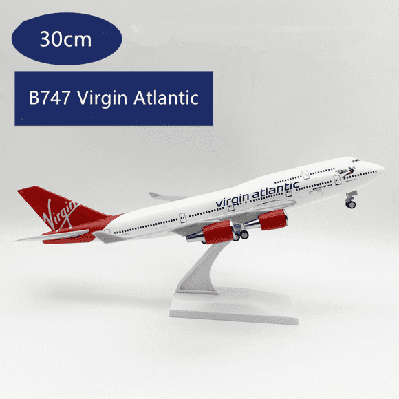 Boeing 747 "VIRGIN ATLANTIC", Avión colección.
