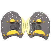 Magideal - Unisex Swim Hand Paddles Guantes Natación Training Paddles Con Correas Ajustables Guantes Acuáticos Entrenamiento , Para Mujeres Hombres , Amarillo L