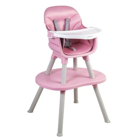 Silla de Comer Baby Desk 3&1 Rosa